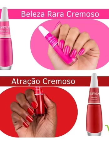 Kit Completo Esmaltes Impala Cores da Moda
